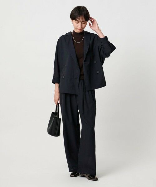 UNITED ARROWS / ユナイテッドアローズ テーラードジャケット | シアー ドルマン ブラウス ジャケット ウォッシャブル | 詳細28