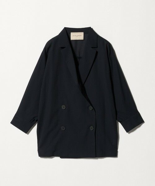 UNITED ARROWS / ユナイテッドアローズ テーラードジャケット | シアー ドルマン ブラウス ジャケット ウォッシャブル | 詳細30
