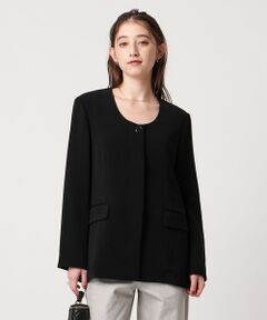 UNITED ARROWS / ユナイテッドアローズ テーラードジャケット | Uネックライン ジャケット