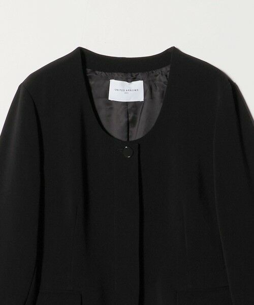 UNITED ARROWS / ユナイテッドアローズ テーラードジャケット | Uネックライン ジャケット | 詳細10
