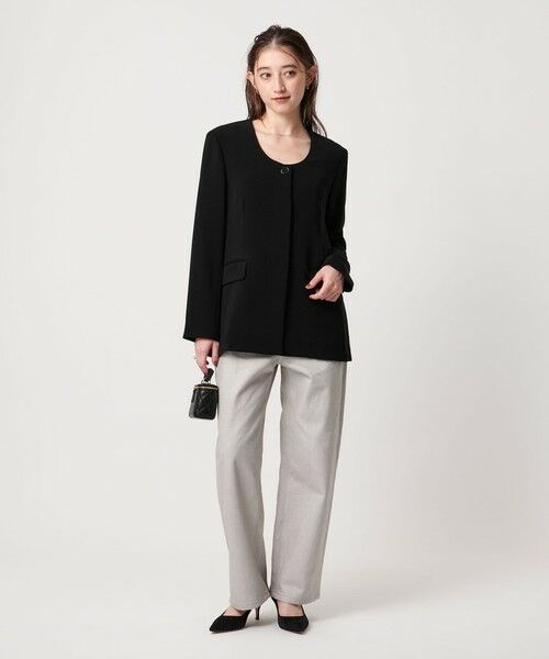 UNITED ARROWS / ユナイテッドアローズ テーラードジャケット | Uネックライン ジャケット | 詳細3