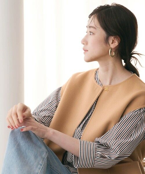 UNITED ARROWS / ユナイテッドアローズ その他アウター | バイカラー リバー ベスト | 詳細5