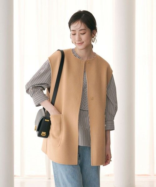 UNITED ARROWS / ユナイテッドアローズ その他アウター | バイカラー リバー ベスト | 詳細7