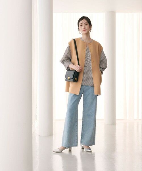 UNITED ARROWS / ユナイテッドアローズ その他アウター | バイカラー リバー ベスト | 詳細9