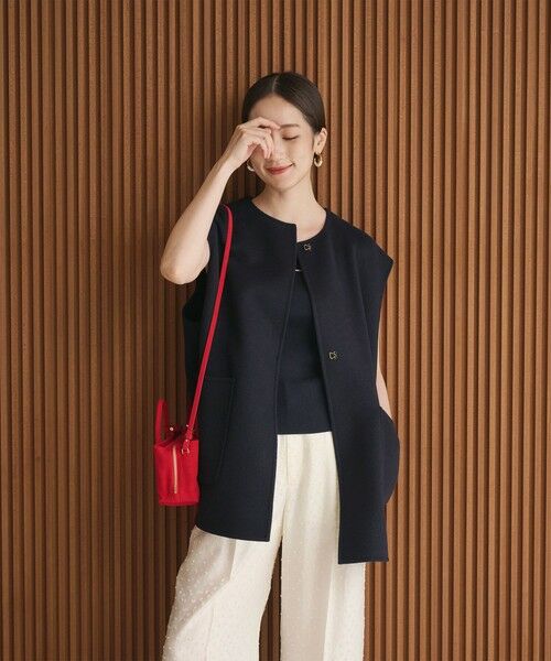 UNITED ARROWS / ユナイテッドアローズ その他アウター | バイカラー リバー ベスト | 詳細11