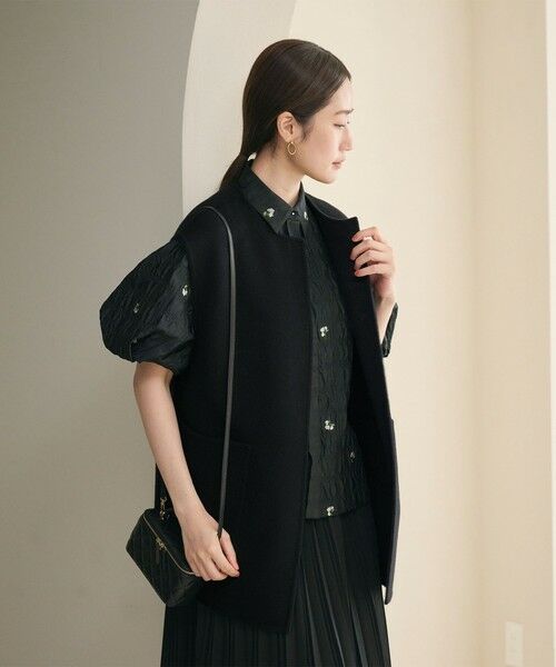 UNITED ARROWS / ユナイテッドアローズ その他アウター | バイカラー リバー ベスト | 詳細15