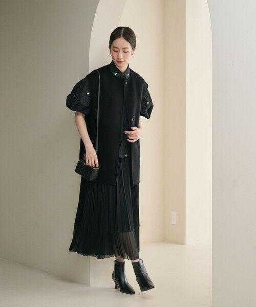 UNITED ARROWS / ユナイテッドアローズ その他アウター | バイカラー リバー ベスト | 詳細16