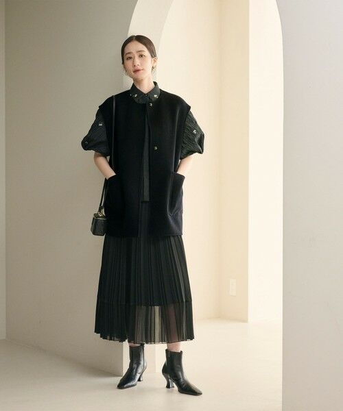 UNITED ARROWS / ユナイテッドアローズ その他アウター | バイカラー リバー ベスト | 詳細17