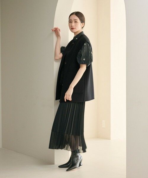 UNITED ARROWS / ユナイテッドアローズ その他アウター | バイカラー リバー ベスト | 詳細18