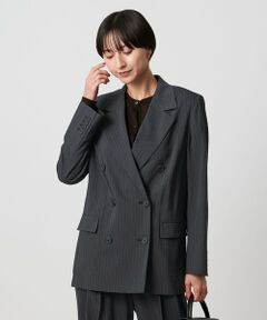 UNITED ARROWS / ユナイテッドアローズ テーラードジャケット | NALYA ピンストライプ ジャケット