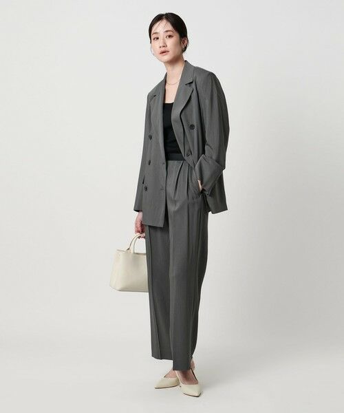 UNITED ARROWS / ユナイテッドアローズ テーラードジャケット | NALYA ピンストライプ ジャケット | 詳細3