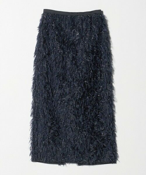 UNITED ARROWS / ユナイテッドアローズ ロング・マキシ丈スカート | ヘアリー ラメ カットジャガード タイト スカート | 詳細14