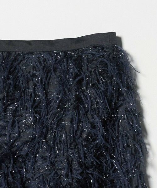 UNITED ARROWS / ユナイテッドアローズ ロング・マキシ丈スカート | ヘアリー ラメ カットジャガード タイト スカート | 詳細16