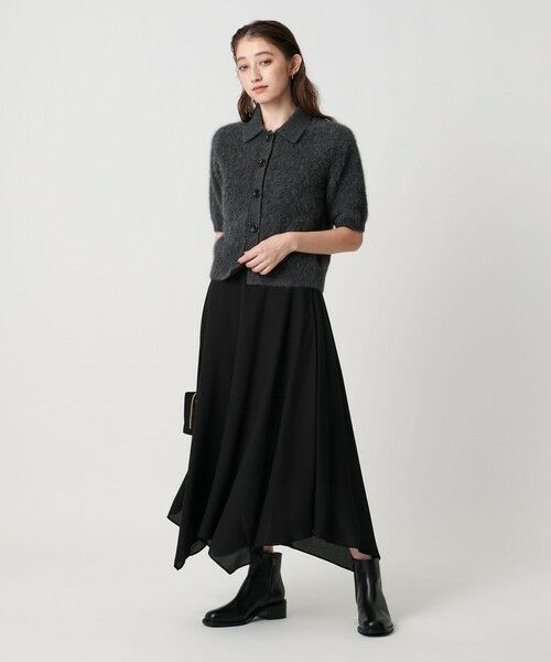 UNITED ARROWS / ユナイテッドアローズ ミニ・ひざ丈スカート | イレギュラー ヘム フレア スカート | 詳細2