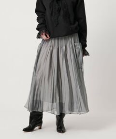 UNITED ARROWS / ユナイテッドアローズ ロング・マキシ丈スカート | シャンブレー オーガンザ ポケット スカート