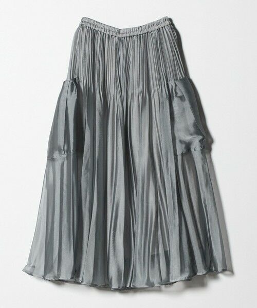 UNITED ARROWS / ユナイテッドアローズ ロング・マキシ丈スカート | シャンブレー オーガンザ ポケット スカート | 詳細12