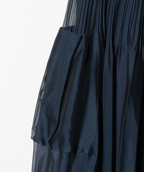 UNITED ARROWS / ユナイテッドアローズ ロング・マキシ丈スカート | シャンブレー オーガンザ ポケット スカート | 詳細24