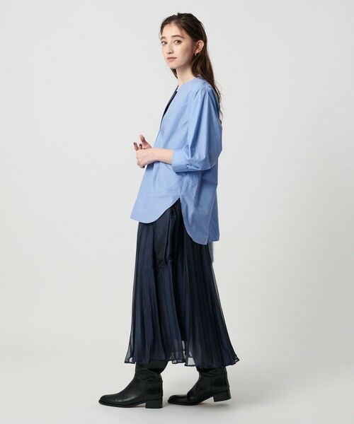 UNITED ARROWS / ユナイテッドアローズ ロング・マキシ丈スカート | シャンブレー オーガンザ ポケット スカート | 詳細16