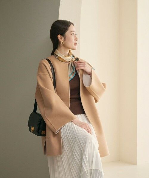 バイカラー リバー ミドルコート （その他アウター）｜UNITED