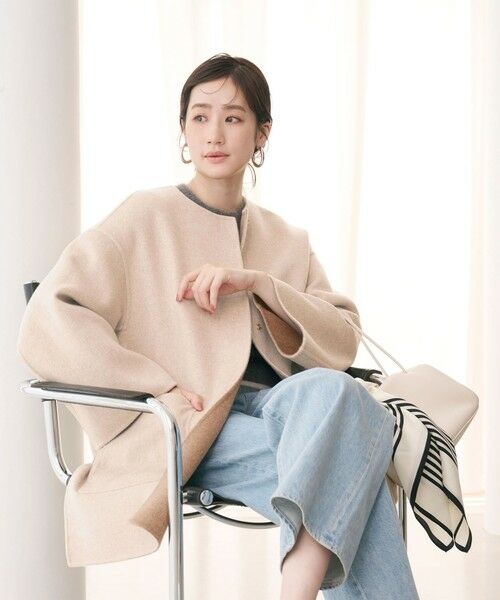 バイカラー リバー ミドルコート （その他アウター）｜UNITED