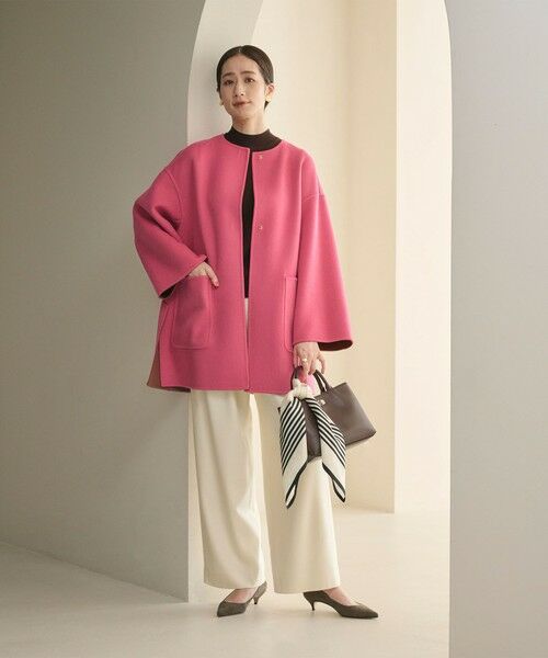 UNITED ARROWS / ユナイテッドアローズ その他アウター | バイカラー リバー ミドルコート | 詳細19