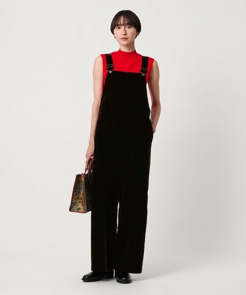 UNITED ARROWS / ユナイテッドアローズ サロペット・オールインワン | ベルベット サロペット パンツ | 詳細7