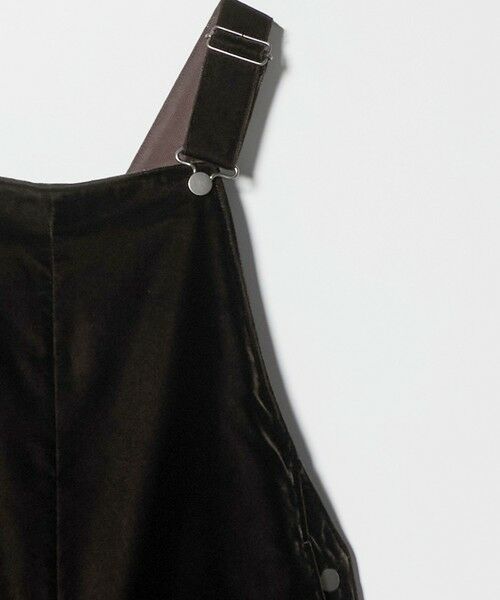 UNITED ARROWS / ユナイテッドアローズ サロペット・オールインワン | ベルベット サロペット パンツ | 詳細15
