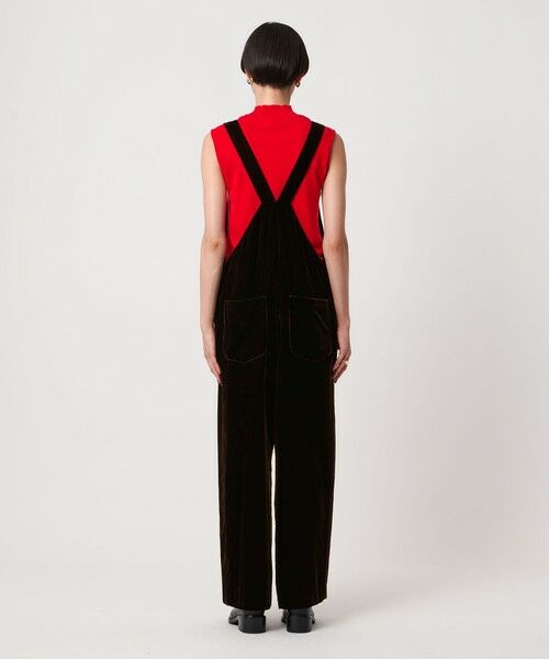 UNITED ARROWS / ユナイテッドアローズ サロペット・オールインワン | ベルベット サロペット パンツ | 詳細11