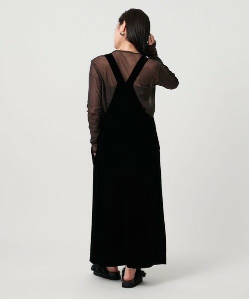 UNITED ARROWS / ユナイテッドアローズ サロペット・オールインワン | ベルベット サロペット スカート | 詳細2