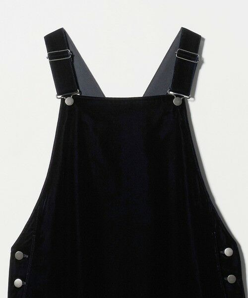 UNITED ARROWS / ユナイテッドアローズ サロペット・オールインワン | ベルベット サロペット スカート | 詳細14