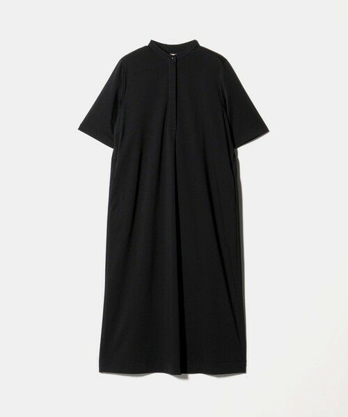 UNITED ARROWS / ユナイテッドアローズ ロング・マキシ丈ワンピース | ポンチ ハーフスリーブ ワンピース ‐ウォッシャブル‐ | 詳細3