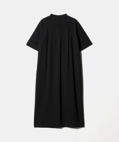 UNITED ARROWS / ユナイテッドアローズ ロング・マキシ丈ワンピース | ポンチ ハーフスリーブ ワンピース ‐ウォッシャブル‐ | 詳細4