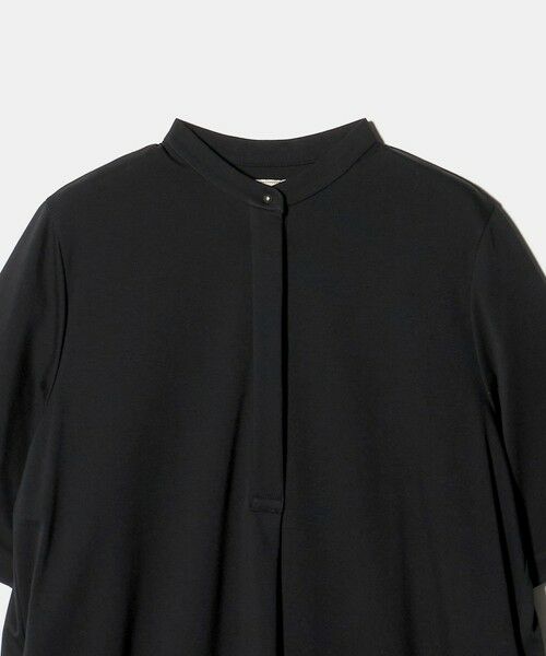 UNITED ARROWS / ユナイテッドアローズ ロング・マキシ丈ワンピース | ポンチ ハーフスリーブ ワンピース ‐ウォッシャブル‐ | 詳細5