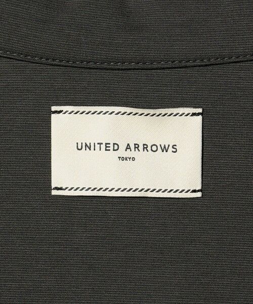 UNITED ARROWS / ユナイテッドアローズ ロング・マキシ丈ワンピース | ポンチ ハーフスリーブ ワンピース ‐ウォッシャブル‐ | 詳細20