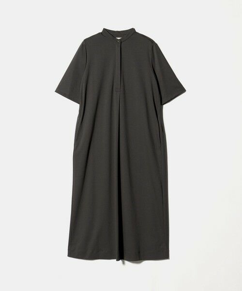 UNITED ARROWS / ユナイテッドアローズ ロング・マキシ丈ワンピース | ポンチ ハーフスリーブ ワンピース ‐ウォッシャブル‐ | 詳細12