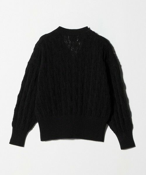 UNITED ARROWS / ユナイテッドアローズ カーディガン・ボレロ | フェイクパール レース カーディガン ウォッシャブル | 詳細4