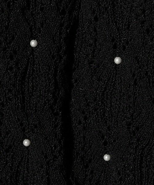 UNITED ARROWS / ユナイテッドアローズ カーディガン・ボレロ | フェイクパール レース カーディガン ウォッシャブル | 詳細6