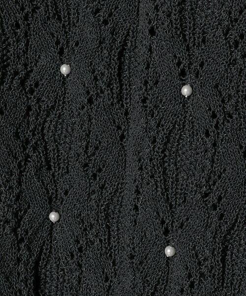 UNITED ARROWS / ユナイテッドアローズ カーディガン・ボレロ | フェイクパール レース カーディガン ウォッシャブル | 詳細17