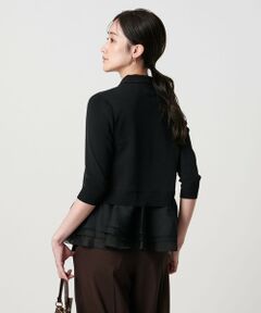 UNITED ARROWS / ユナイテッドアローズ ニット・セーター | レディー ポロコンビ ニット ウォッシャブル