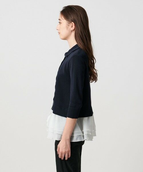 UNITED ARROWS / ユナイテッドアローズ ニット・セーター | レディー ポロコンビ ニット ウォッシャブル | 詳細24