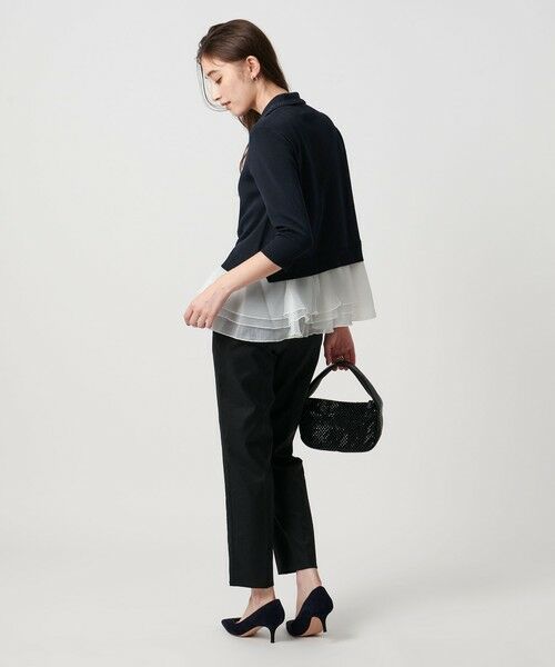 UNITED ARROWS / ユナイテッドアローズ ニット・セーター | レディー ポロコンビ ニット ウォッシャブル | 詳細22