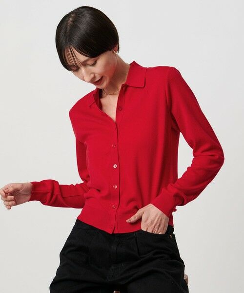 UNITED ARROWS / ユナイテッドアローズ カーディガン・ボレロ | ポロニット カーディガン ウォッシャブル | 詳細20