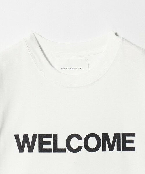 UNITED ARROWS / ユナイテッドアローズ Tシャツ | ＜Personal Effects＞WELCOME Tシャツ | 詳細2