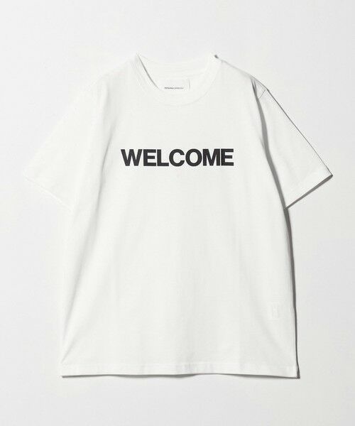 UNITED ARROWS/ユナイテッドアローズ <Personal Effects>WELCOME Tシャツ WHITE FREE(XS) UNITED ARROWS/ユナイテッドアローズ <Personal Effects>WELCOME Tシャツ WHITE FREE(XS)