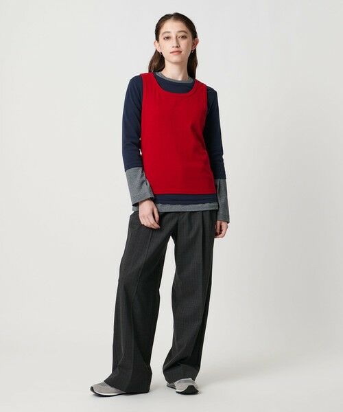 UNITED ARROWS / ユナイテッドアローズ Tシャツ | 【別注】<WILHELM NEUBERT>レイヤード トップス | 詳細1