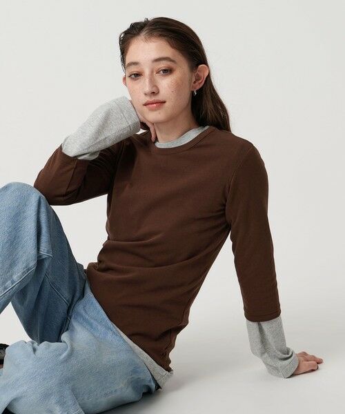 UNITED ARROWS / ユナイテッドアローズ Tシャツ | 【別注】<WILHELM NEUBERT>レイヤード トップス | 詳細28