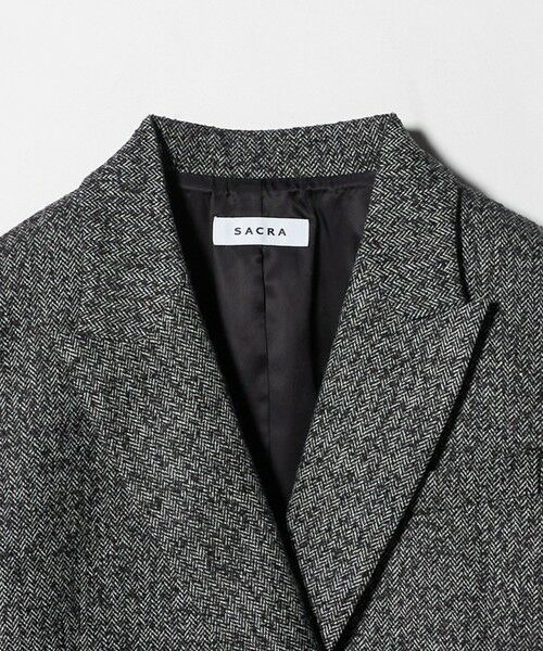 UNITED ARROWS / ユナイテッドアローズ テーラードジャケット | ＜SACRA＞ツイード ジャケット | 詳細10