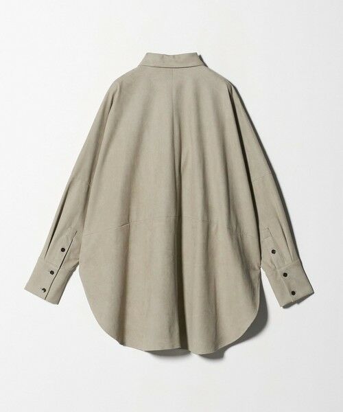 UNITED ARROWS / ユナイテッドアローズ シャツ・ブラウス | ＜SACRA＞スエードライク ポケット シャツ | 詳細16