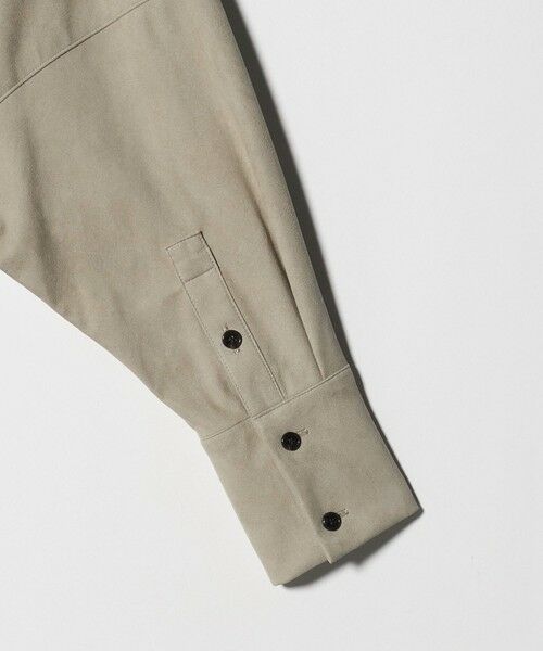 UNITED ARROWS / ユナイテッドアローズ シャツ・ブラウス | ＜SACRA＞スエードライク ポケット シャツ | 詳細18