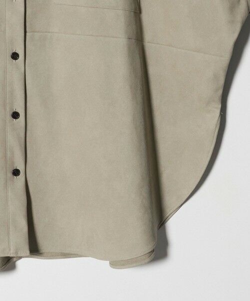 UNITED ARROWS / ユナイテッドアローズ シャツ・ブラウス | ＜SACRA＞スエードライク ポケット シャツ | 詳細19